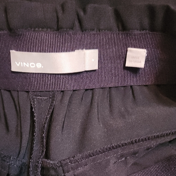 Vince Black Straight Leg Pants - Picture 2 of 6